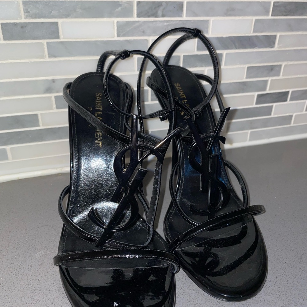 CASSANDRA SANDALS IN PATENT LEATHER - Picture 3 of 3